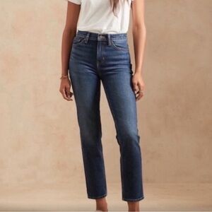 Banana Republic High rise slim Light wash Denim Jeans sz 32